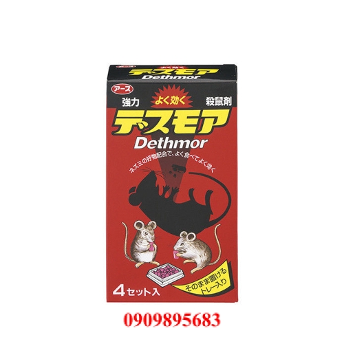 THUỐC DIỆT CHUỘT DETHMOR NHẬT BẢN