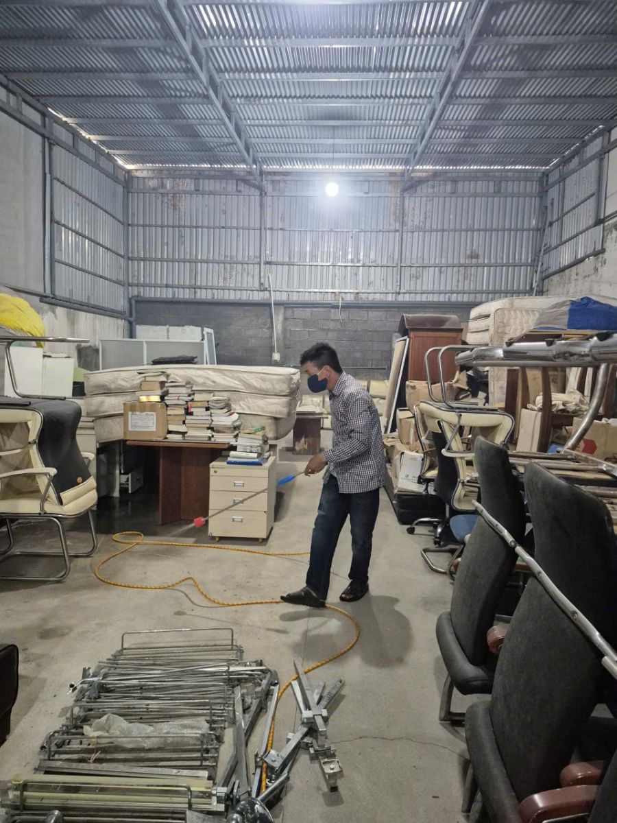 Cần sử dụng dịch vụ diệt mối nếu phát hiện mối cánh bay ra trong nhà hoặc nhà xưởng